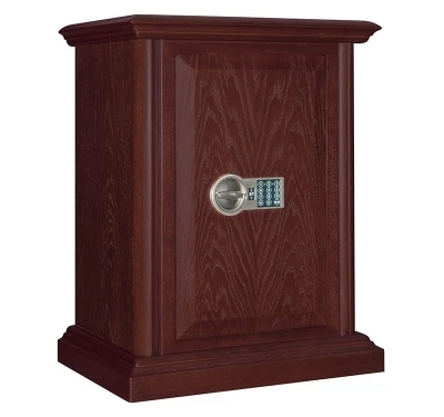 Сейф с отделкой деревом Safewood 78EL Primary Chrome